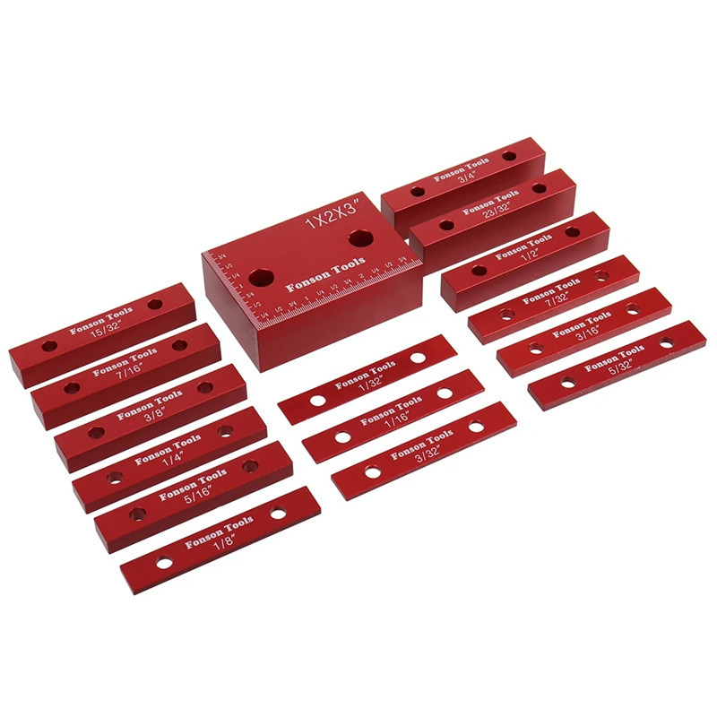 Woodworking Table - Woodworking Inch Measuring Block Height Measuring