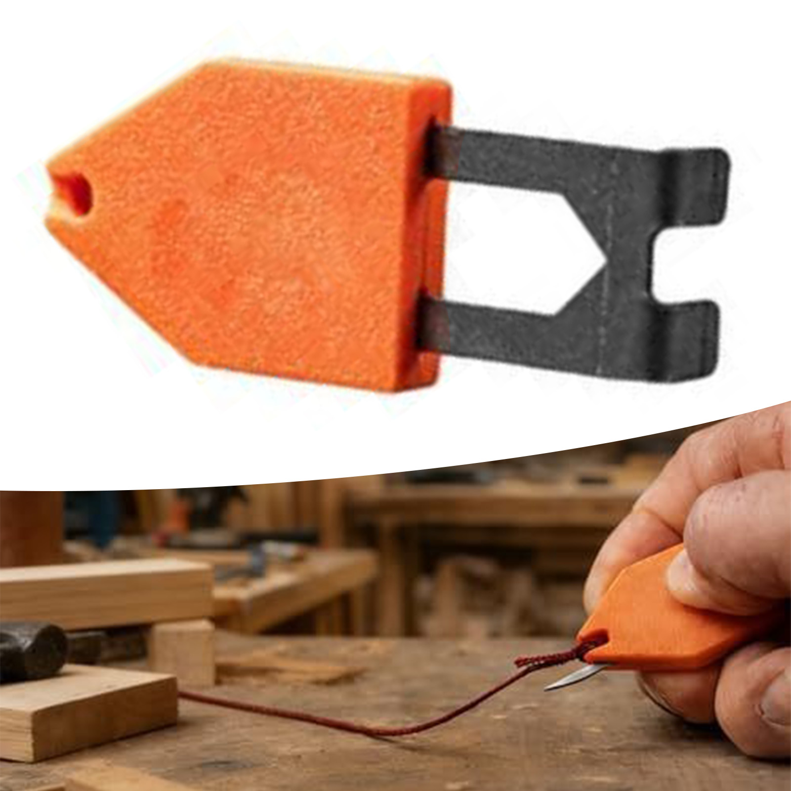 Woodworking Hatchet - Rope Anchor Hook Portable Chalk Line