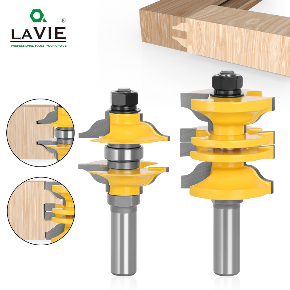 Woodworking Jointer - LAVIE 2pcs 12mm 1/2