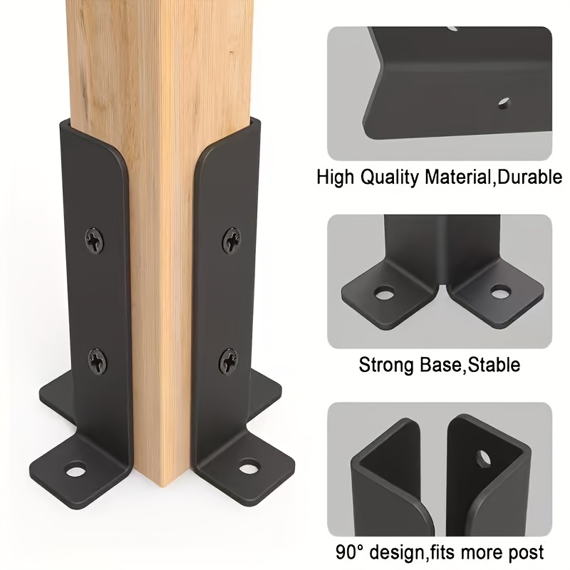 2pcs Adjustable Deck Post Anch - Woodworking Hatchet recension och pris