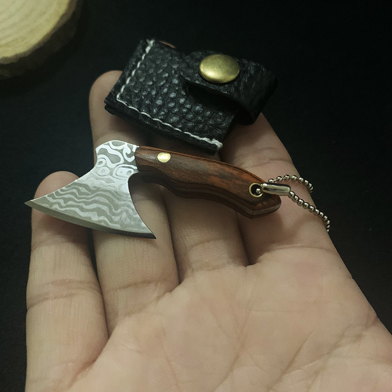 Mini 440 Stainless Steel Axe H - Woodworking Hatchet recension och pris