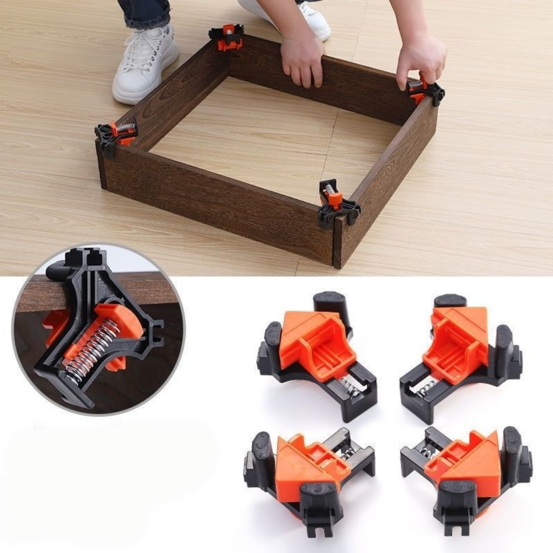 4pcs 90° Right Angle Clamp Fix - Woodworking Hand Tools recension och pris