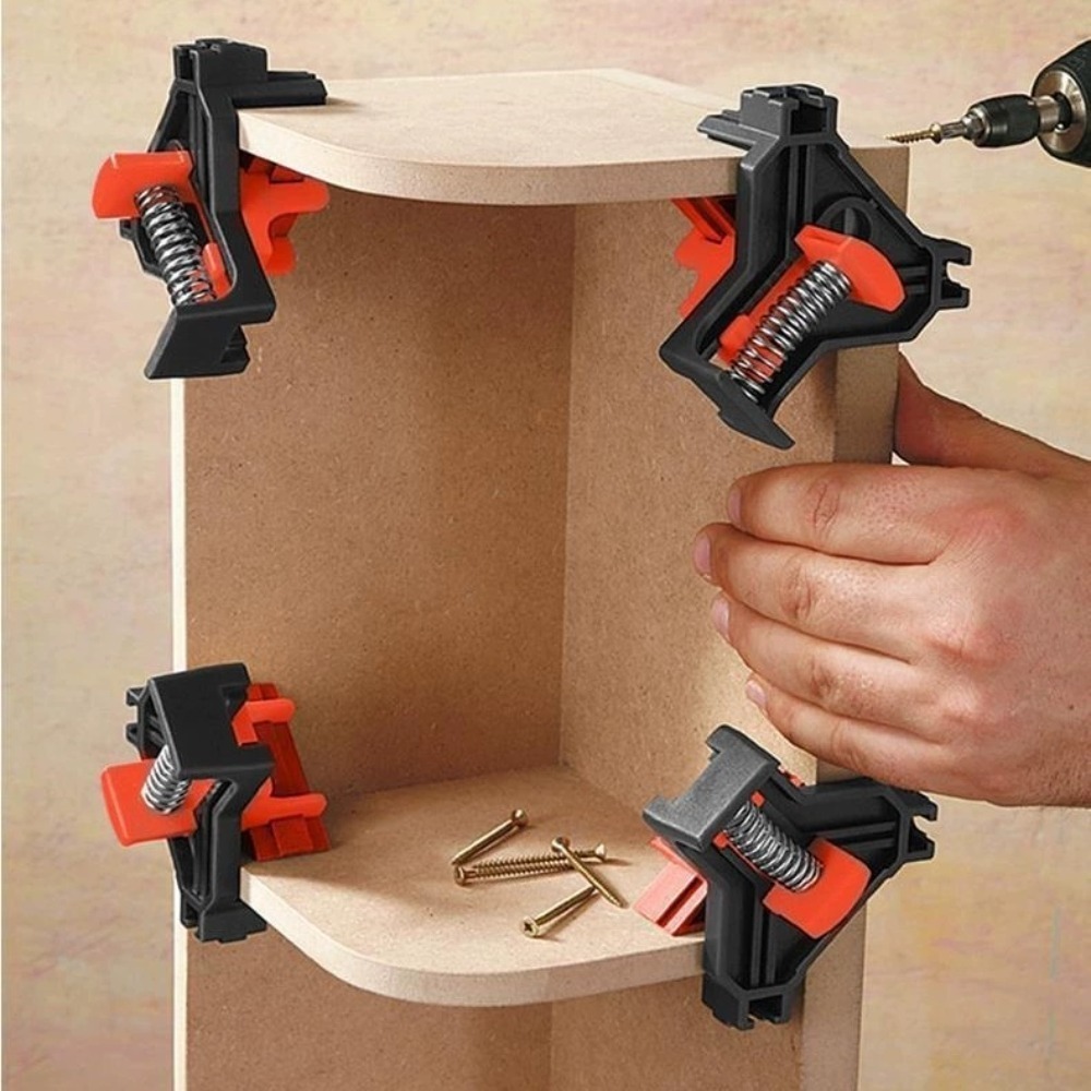 4pcs 90° Right Angle Clamp Fix - Woodworking Hand Tools recension och pris