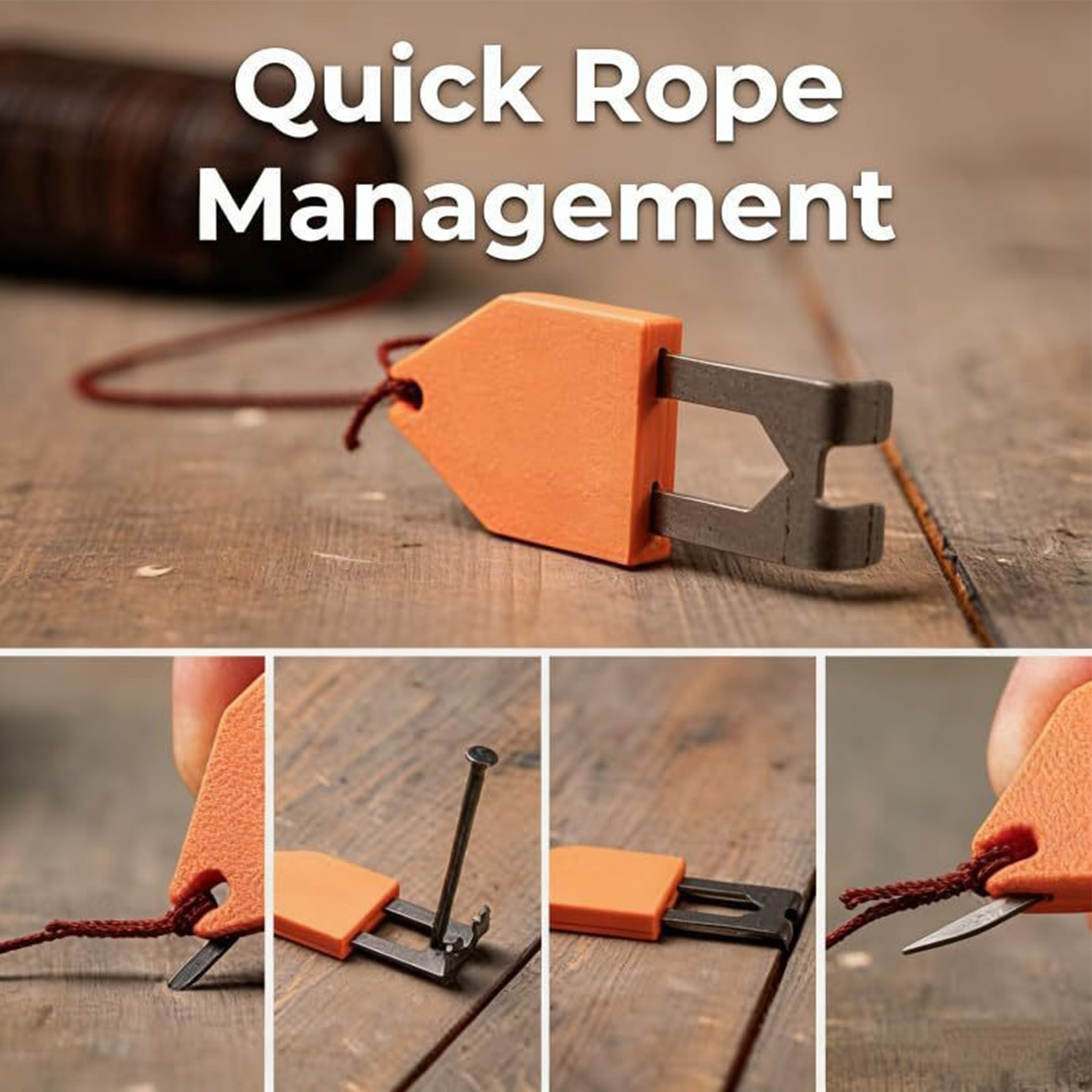 Rope Anchor Hook Portable Chal - Woodworking Hatchet recension och pris
