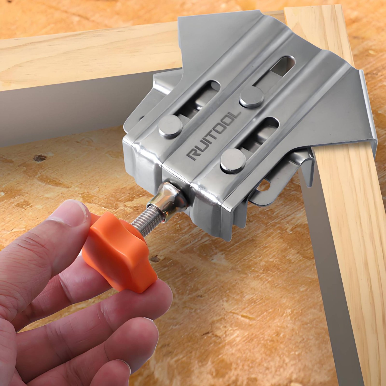 90 Degree Corner Clamp Stainle - Woodworking Hand Tools recension och pris