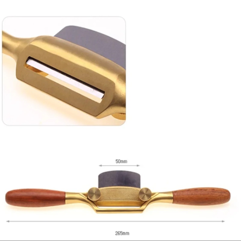 Bronze Flat Spokeshave - Fine  - Spokeshave Flat recension och pris