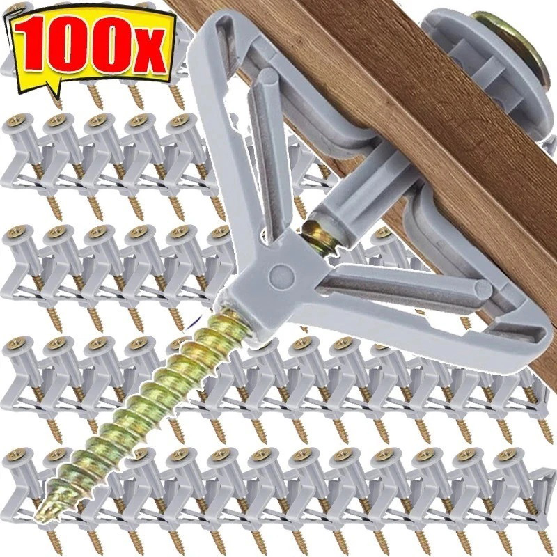 100PCS/50Sets Butterfly Wall P - Woodworking Hatchet recension och pris