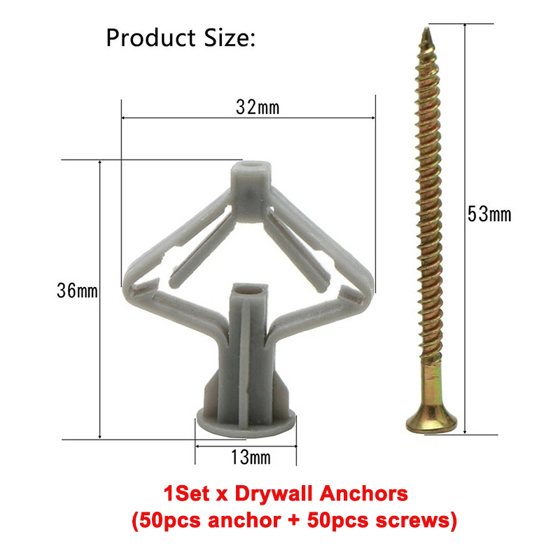 100PCS/50Sets Butterfly Wall P - Woodworking Hatchet recension och pris