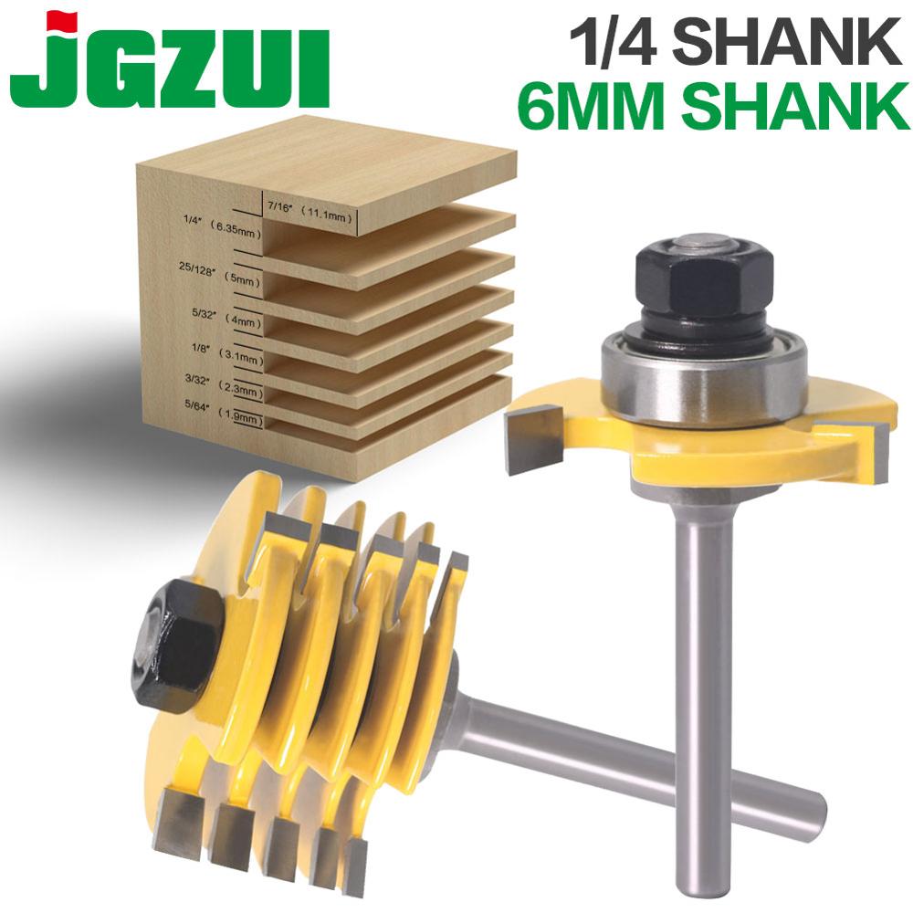 2Pc 6 Piece Slot Cutter 3 Wing - Woodworking Jointer recension och pris