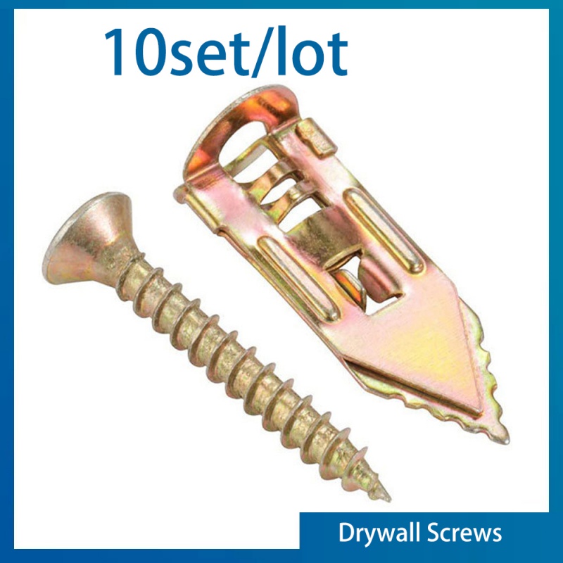 10pcs/lot Drilling Anchors Scr - Woodworking Hatchet recension och pris