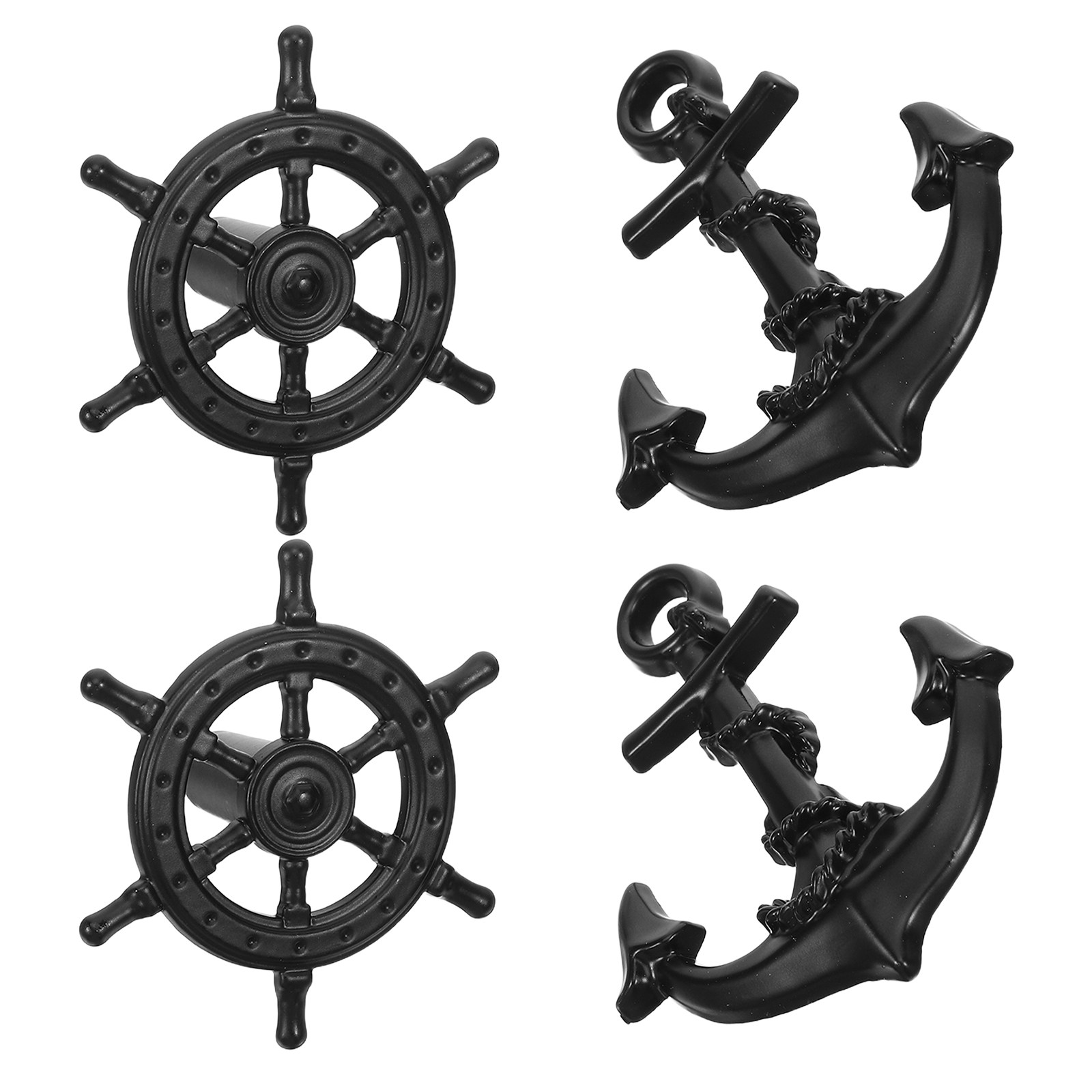 4Pcs Black Vintage Drawer Pull - Woodworking Hatchet recension och pris