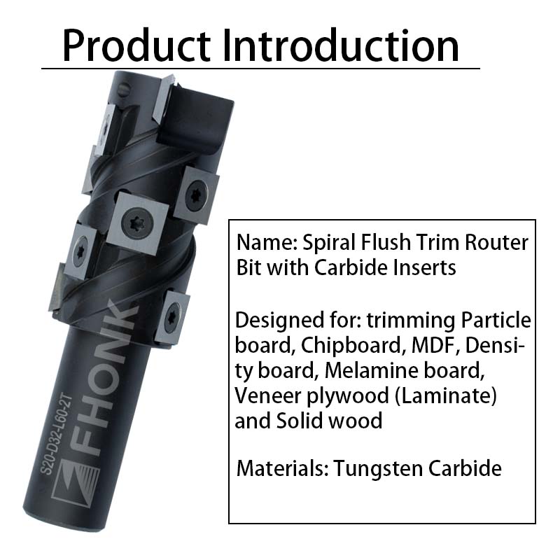 20mm Shank Flush Trim Router B - Woodworking Routers recension och pris
