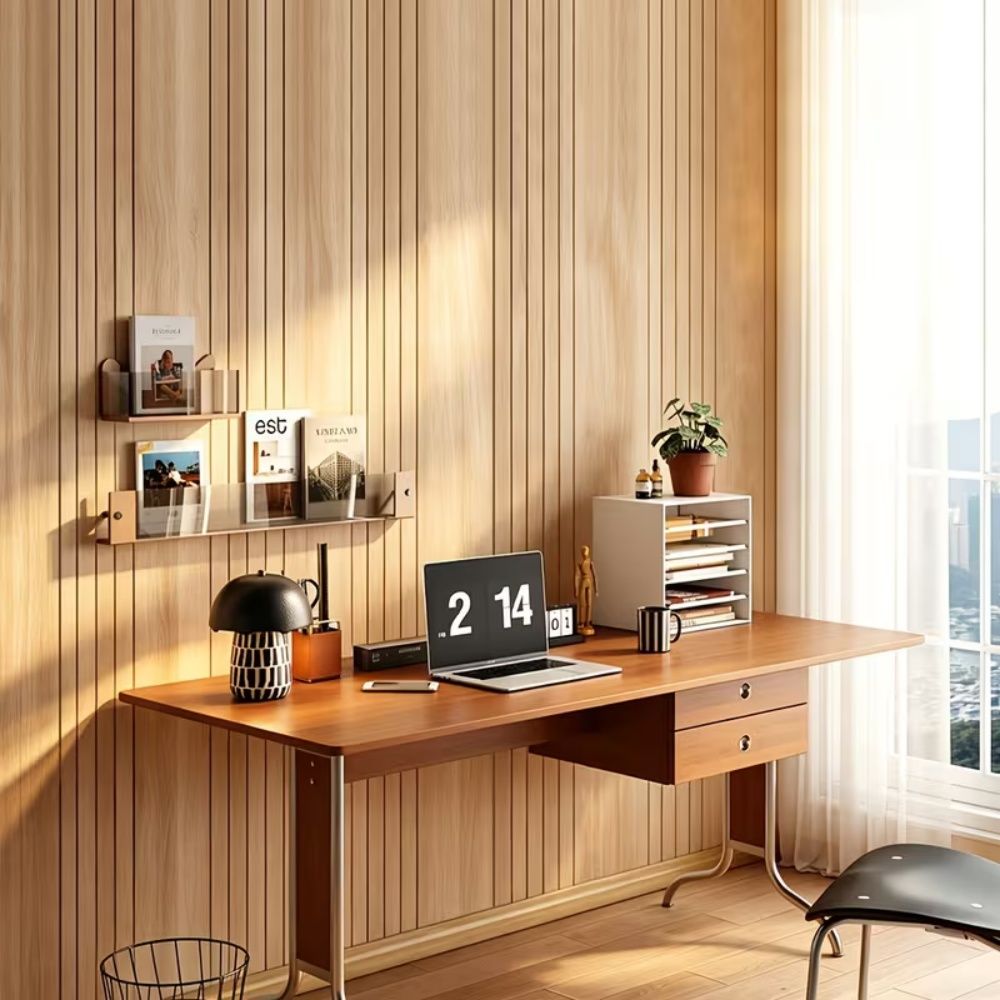 1PC 3D Wood Grain Grille Wall  - Woodworking Zone recension och pris