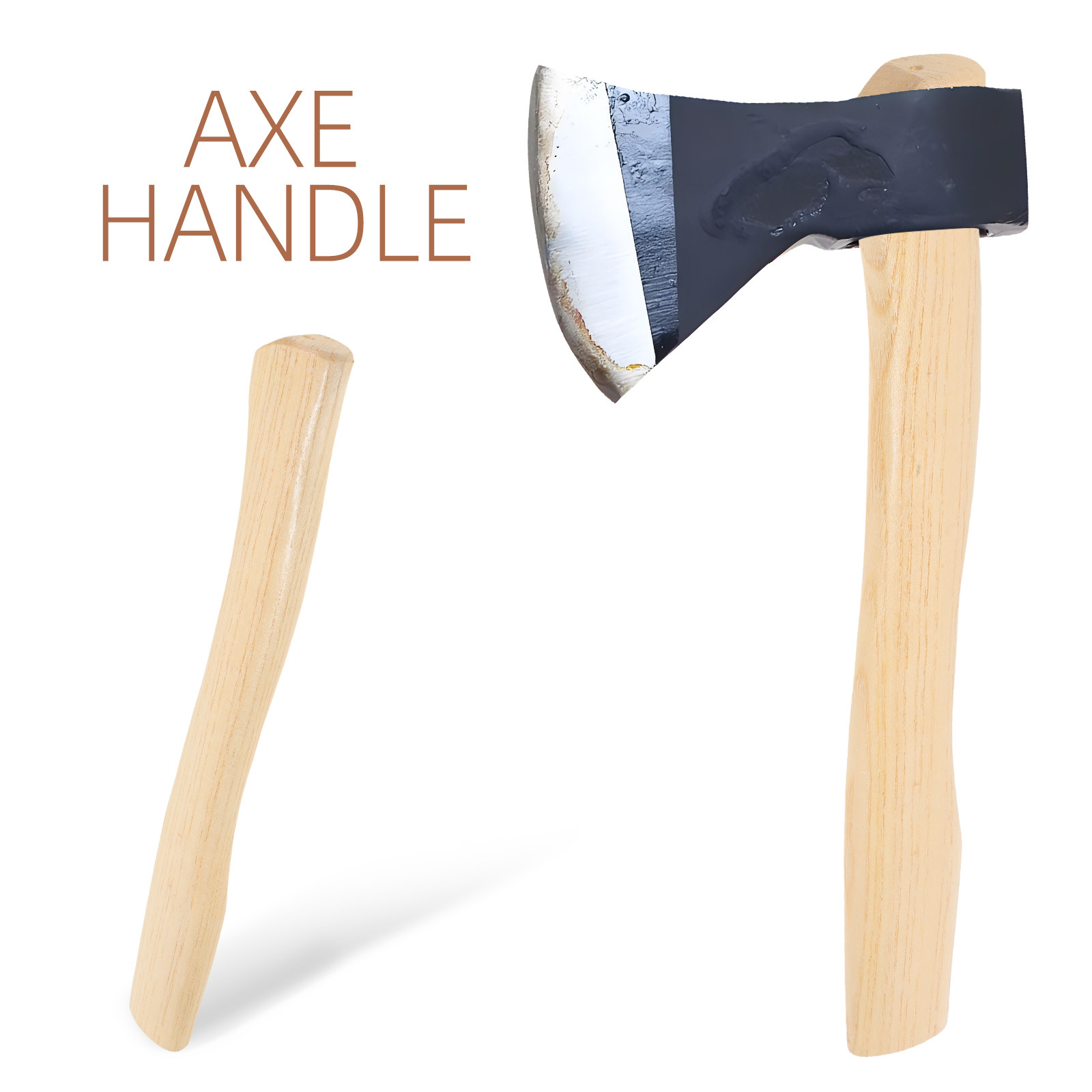 Hardwood Axe Handle Replacemen - Woodworking Hatchet recension och pris