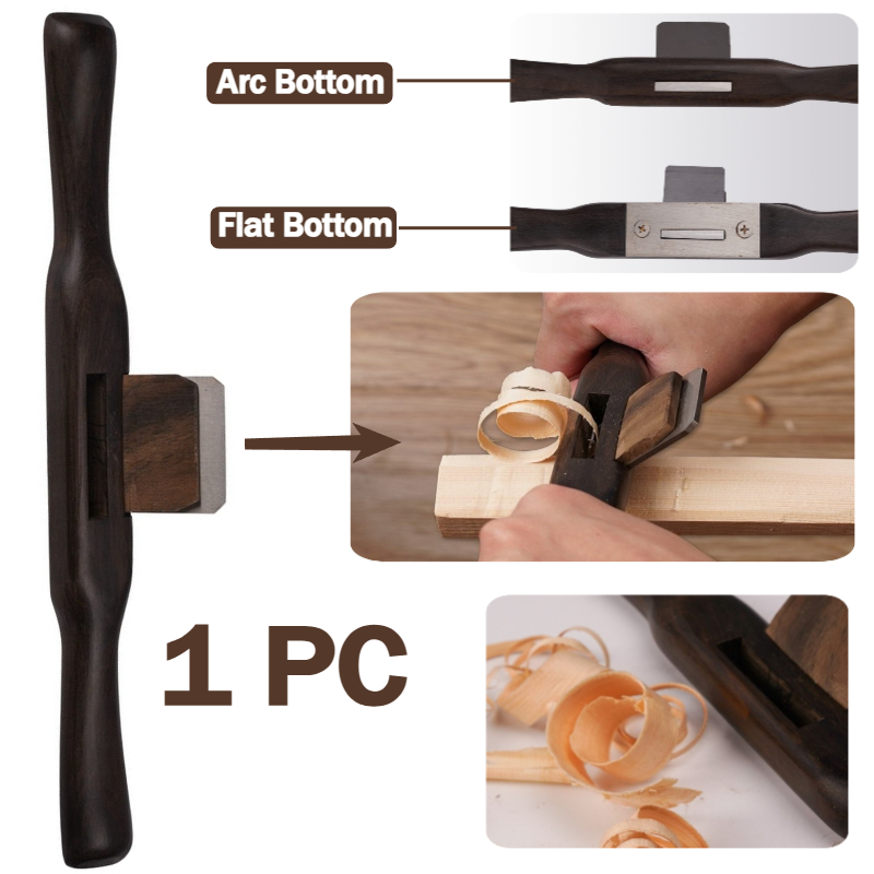 265mm Wooden Flat Round Handle - Spokeshave Flat recension och pris
